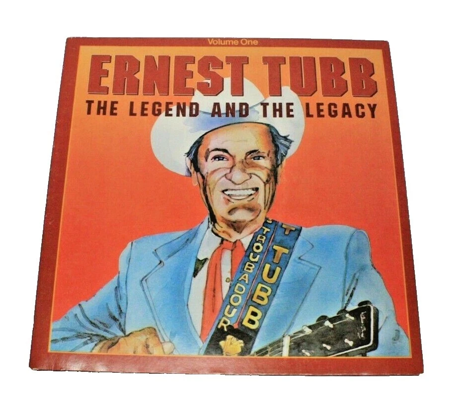 Ernest Tubb Very Good (VG) Grading 33 RPM Speed Vinyl Records
