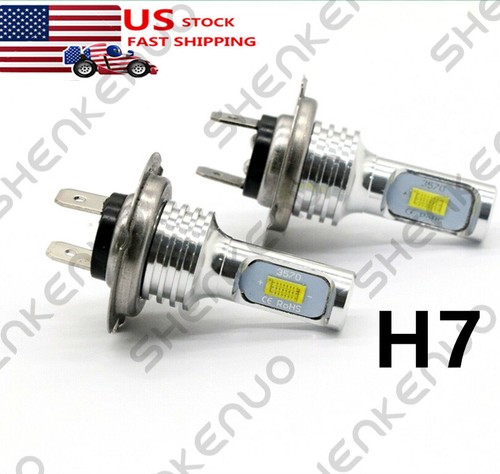 2x 6000K H7 LED Headlight Bulbs Kit For Kawasaki Ninja ZX10R 2004-2005 2011-2016 - Picture 10 of 10