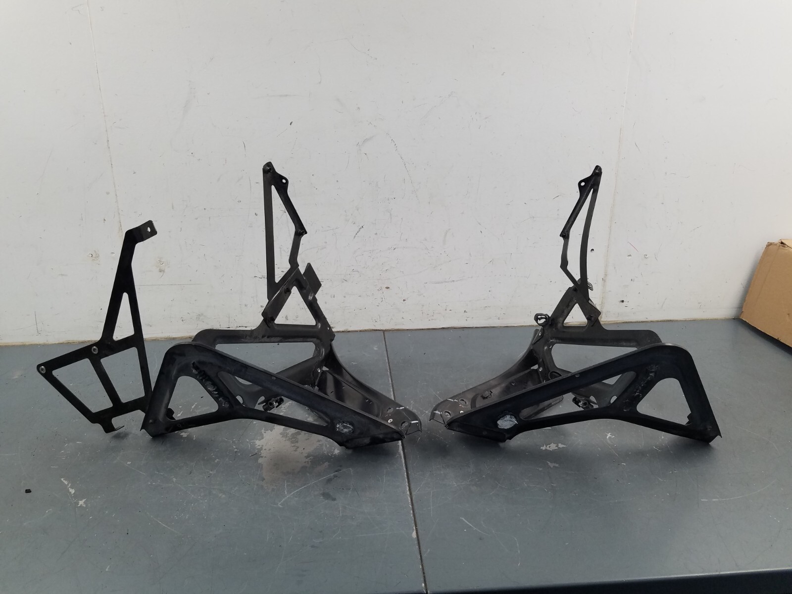 2015 McLaren 650S Spider Rear Quarter Panel Support Brackets #4100 X2