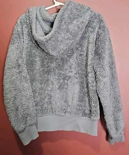 Levis Hoodie Large Sherpa Sweatshirt Sweater Deep Pile Kids 8-10 - Picture 3 of 4