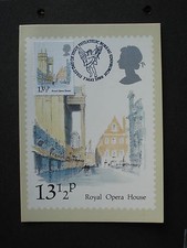 GB 1980:maximum MC MN 838 first day fdc London views Royal Opera House