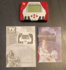 Excalibur Electronics Look Up Movie Master TV Guide With Operating Manuals