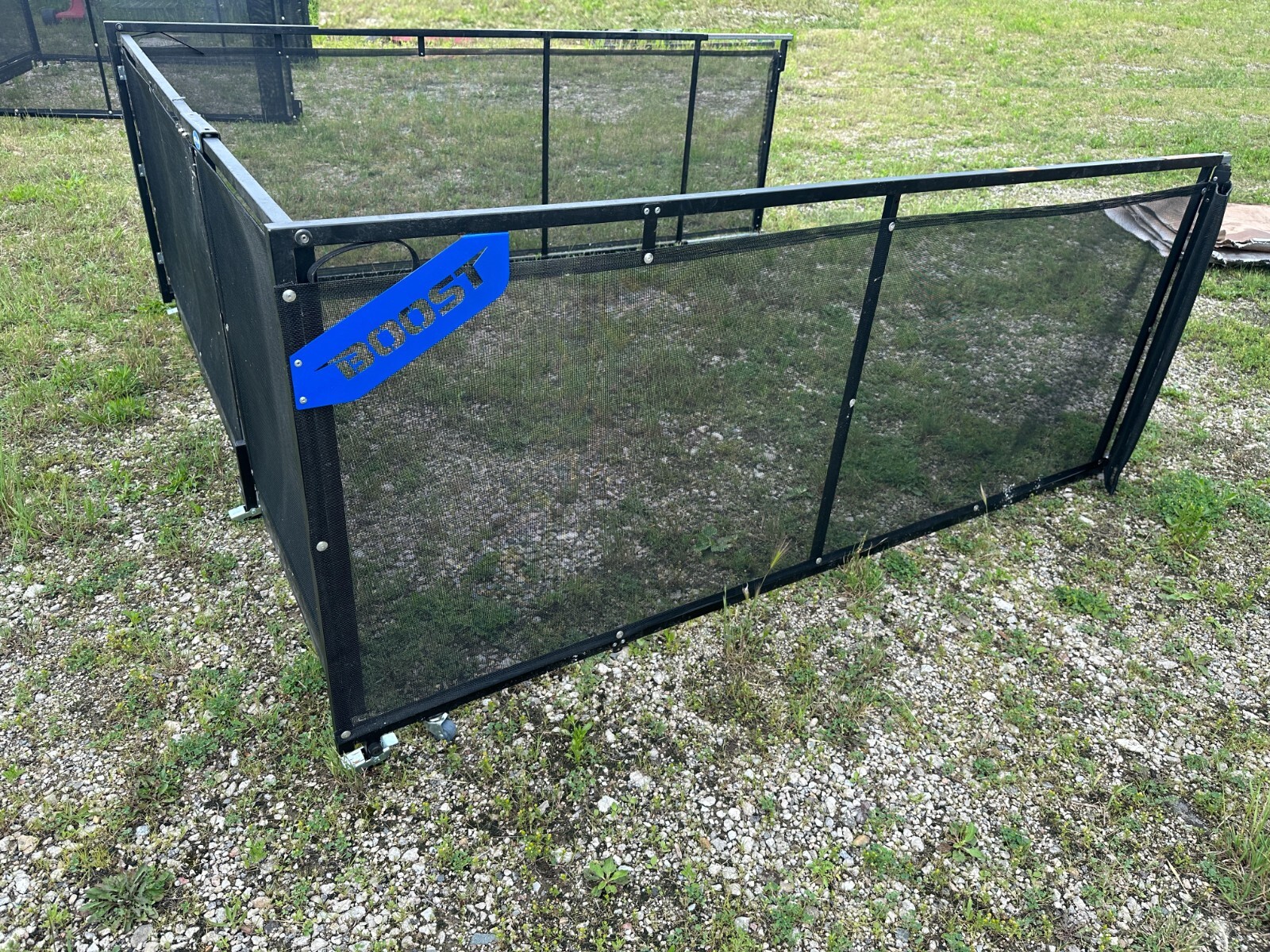 MORryde Toyhauler Patio Railing Kit RV rail Lippert toy hauler ramp ...