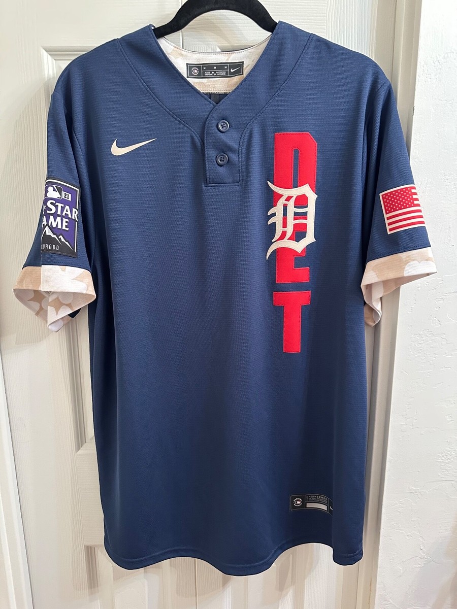 Detroit Tigers 2021 MLB All-Star Game Replica Nike Jersey Mens Size Medium  EUC