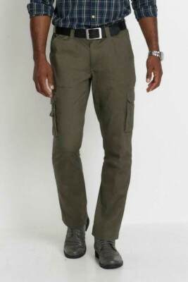 MÄNNER CARGOHOSE HERRENHOSE CARGO JEANS HOSE NEU ! dt. U-Gr.  25  29 30  OLIV