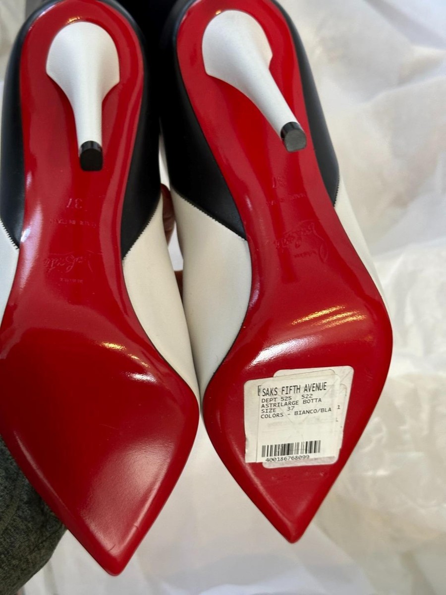 Christian Louboutin ASTRILARGE BOTTA Two Tone Over Knee High Christian Louboutin ASTRILARGE BOTTA Two Tone Over Knee High