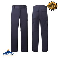 Image of PORTWEST Combat Trousers 6 Utility Pockets Anti-Scratch Reinforced Seams C701