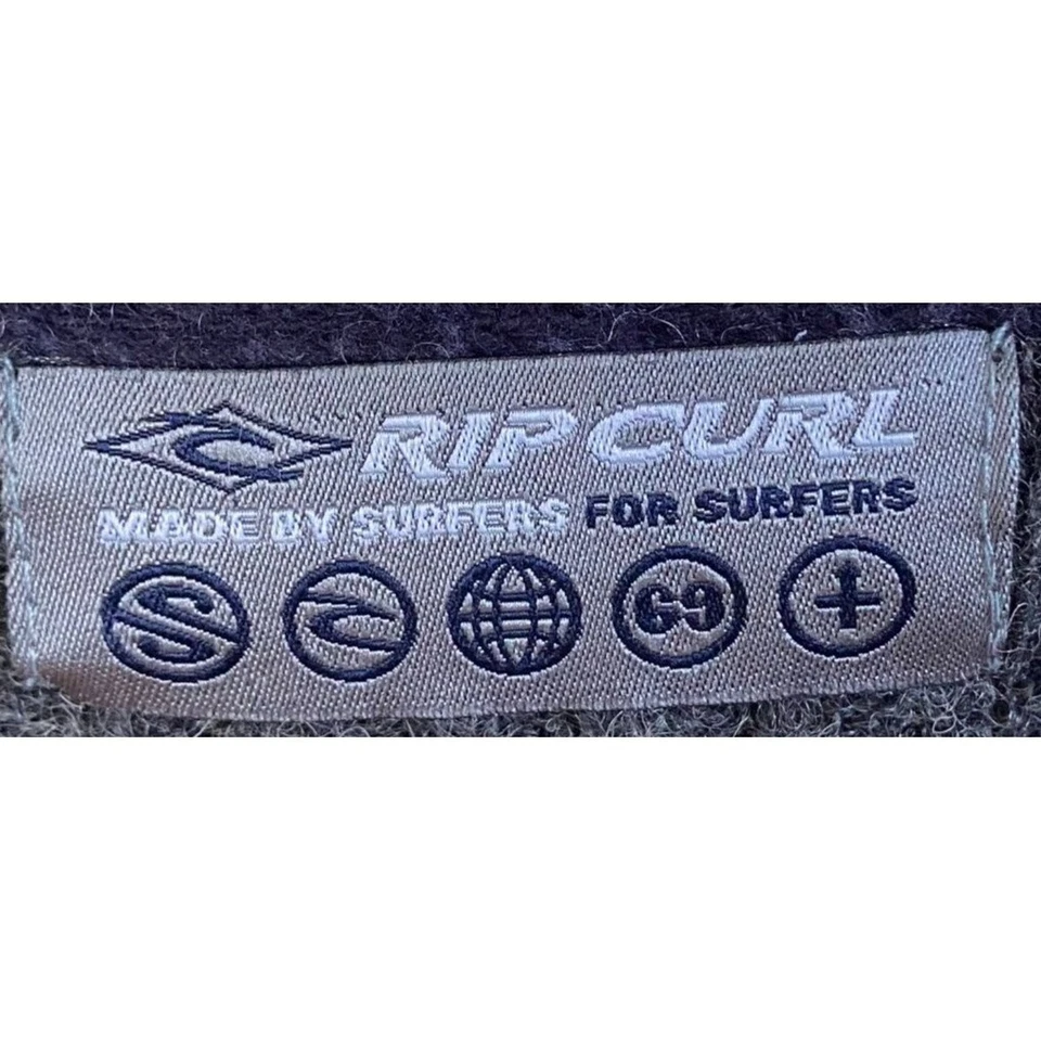 Rip Curl Mens Pullover Sweater Wool Blend XL Blue and Grey - Image 3 of 3