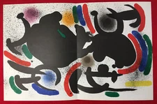 Joan Miró, Miro Original Lithograph VII. 1972  Mourlot Paris