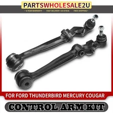 2x Front Control Arm w/ Ball Joint for Mercury Cougar Ford Thunderbird 1989-1997