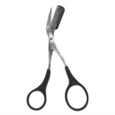 Satin Edge Eyebrow Scissor with Comb