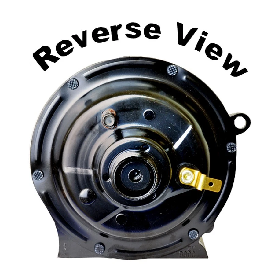 1965~1973 Mustang 1960~1970 Falcon 1966~1977 Bronco Cougar Horn Set w/Brackets - Image 2 of 2