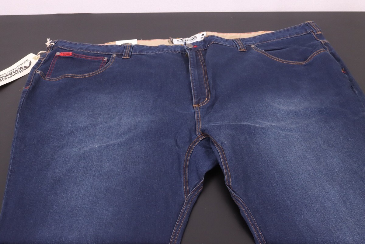 MOUNTAIN KHAKIS Men's 54x30 307 Classic Fit Medium Wash Denim Blue Jeans  -NEW! | eBay