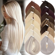 Tape in Hair Extenions Thick Skin Weft 100% Remy Human Hair Extensions 40pcs AAA
