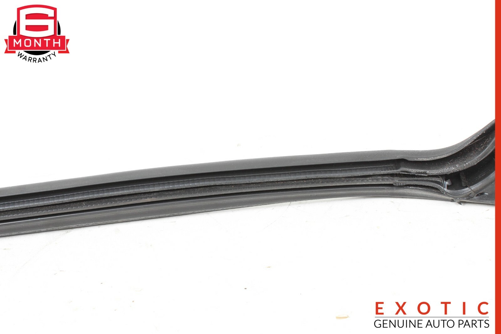 14-17 Maserati Ghibli S Rear Right Passenger Rubber Door Weather Strip Liner OEM