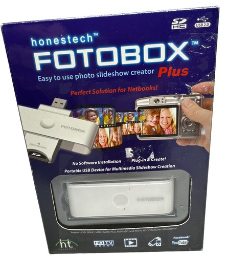 Honestech Fotobox Plus Ptbl USB For Multimedia Slideshow