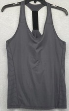 Dry Tek Women's Sleeveless Activewear Gray Tank Top Size Medium