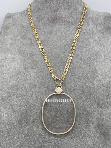 Vintage Rolled Gold Magnifying Glass 