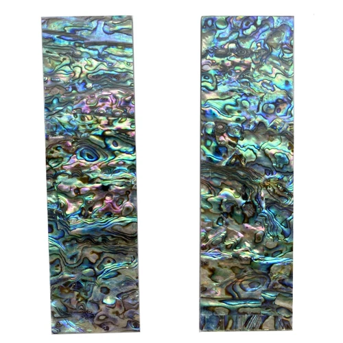 1X Abalone Shell Montage Inlay Knife scale 5-1/2"x1-1/2"x5/64" (140x40x2mm)