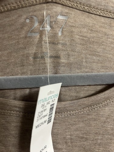 Maurices 24/7 leichtes Langarmshirt Damen Größe Medium neu mit Etikett - Bild 2 von 3