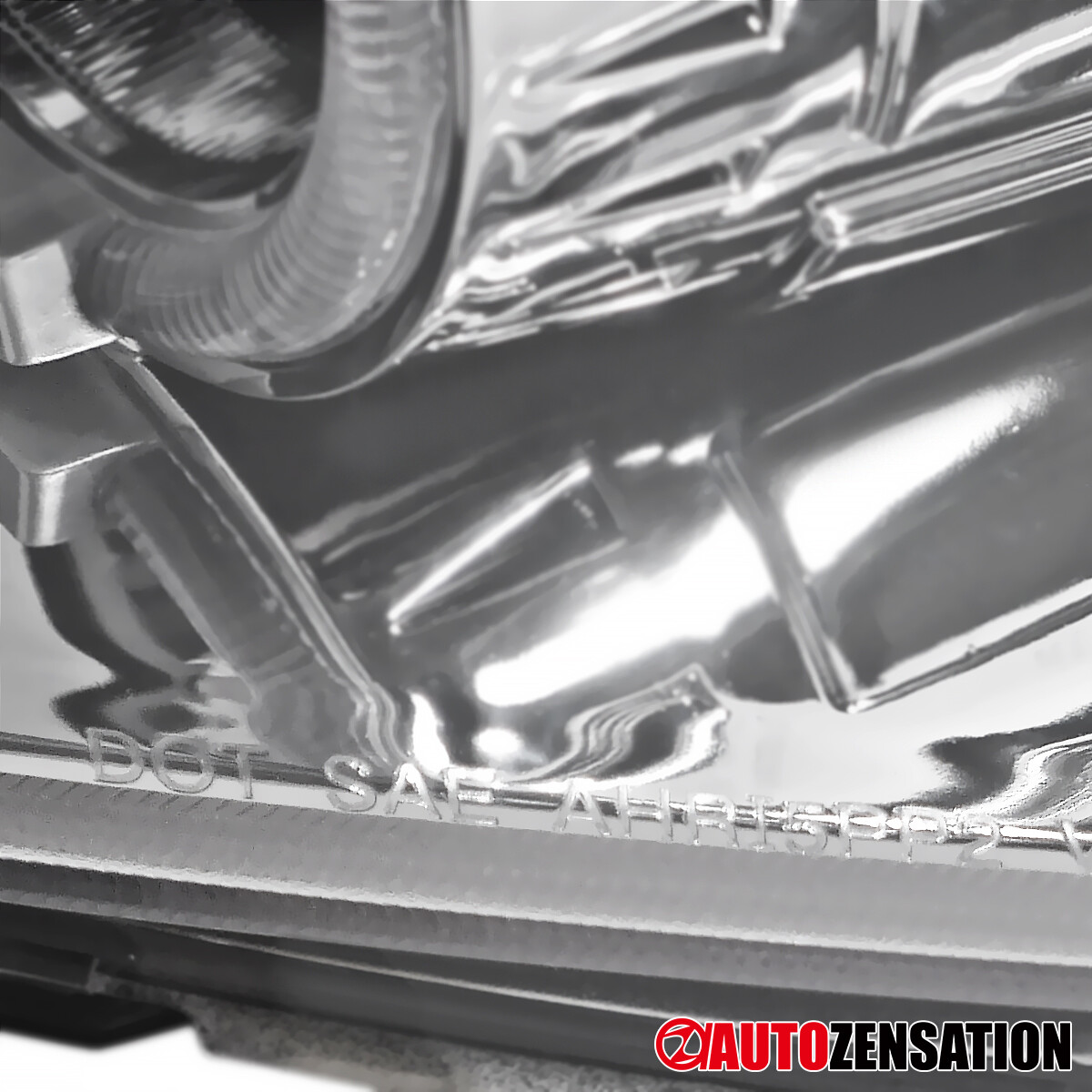 Fit 2008-2012 Honda Accord Coupe LED Halo Projector Headlights Left+Right 08-12