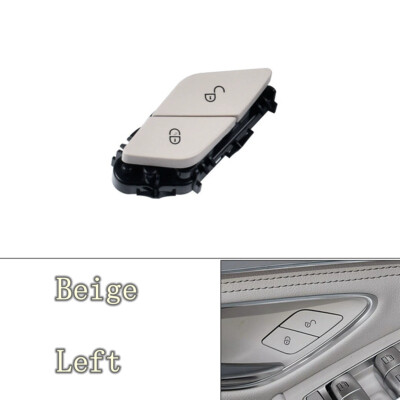 Hot Beige Front Left Door Lock Switch for Mercedes-Benz W290 AMG GT 2020-2024