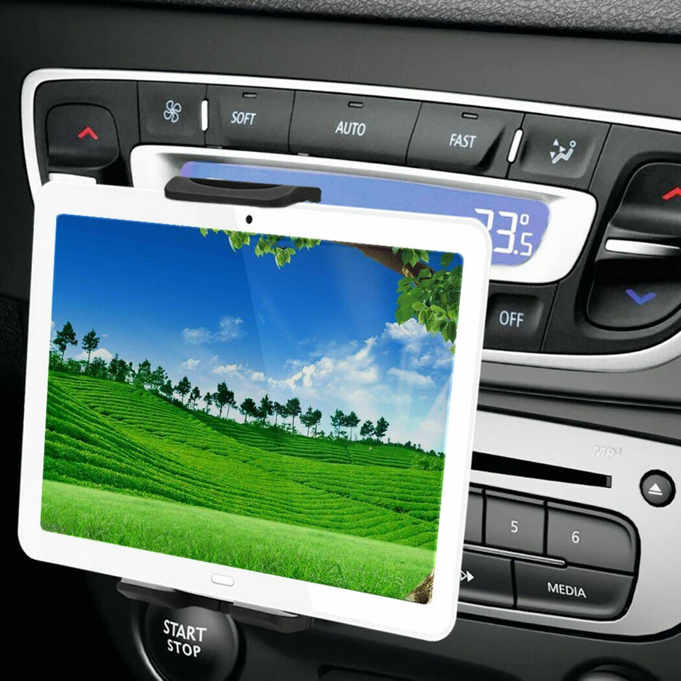 Mobile Tablet GPS Phone Mount Holder Stands Magnetic w/ Car CD Slot 360º Cradle - Image 3 of 4