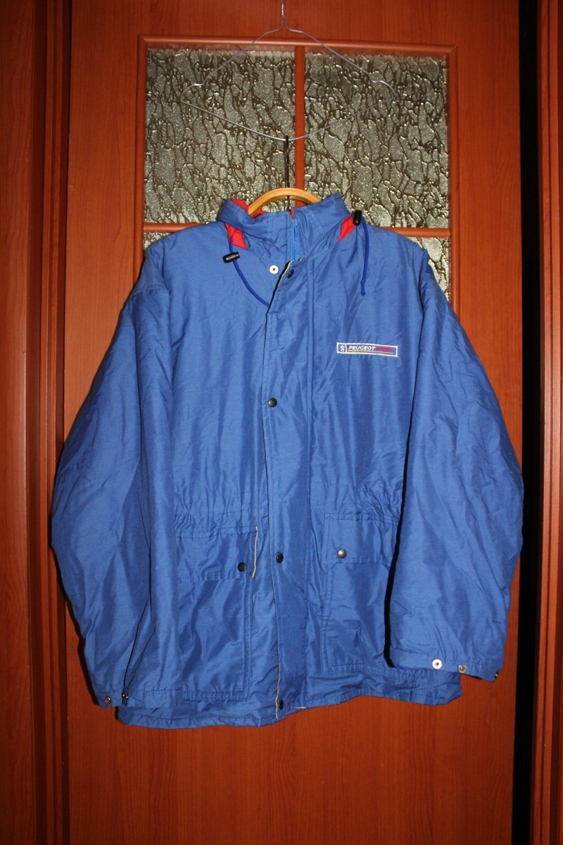 Vintage 1980's (Rally Group B ) Peugeot Rally Team jacket warm