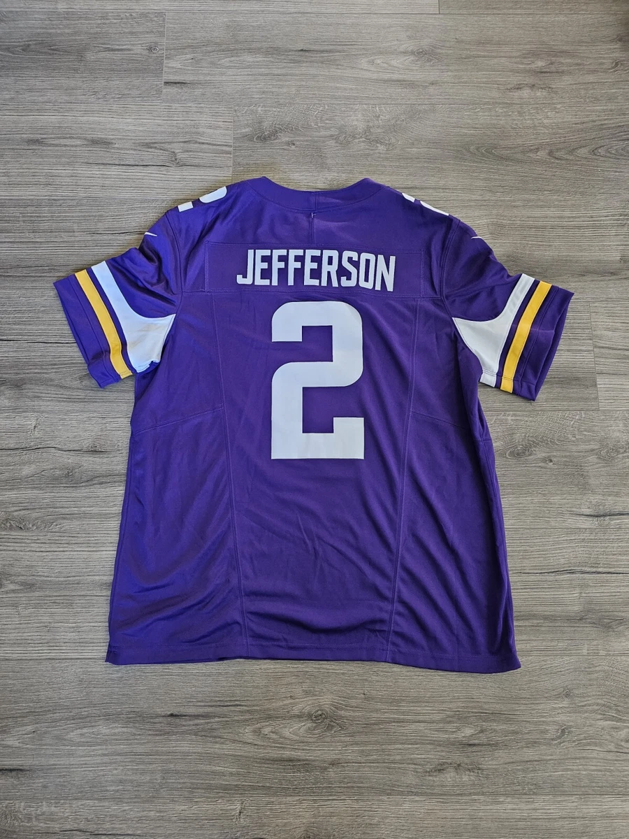 Nike Minnesota Vikings Justin Jefferson Men's Game Jersey - Purple