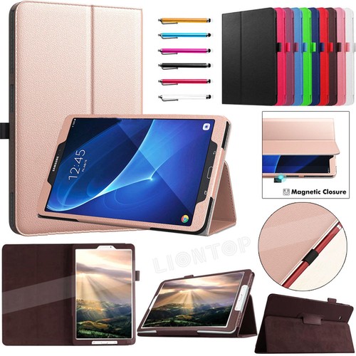 For Samsung Galaxy Tab A A6 7" 8.0 10.1" Tablet Flip Leather Smart Cover Case  - Bild 1 von 100