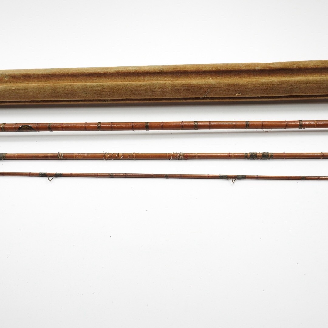 Abbey & Imbrie Bamboo Fly Fishing Rod. 8'. W/ Formed Case. See Description.  | eBay
