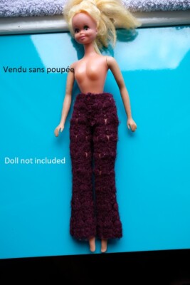 Vintage Kleidung Clothe Hose Wolle Puppe Doll Maddie Mod Doll Mego Corp