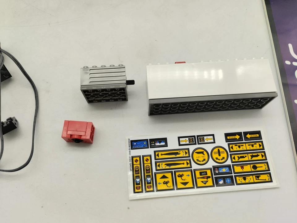 LEGO 8480 Space Shuttle TECHNIK Technik INLAY OVP BOX Foil Rare GOOD Vintage - Bild 3 von 4