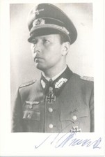 Horst Niemack-Vintage Photograph Signed Twice