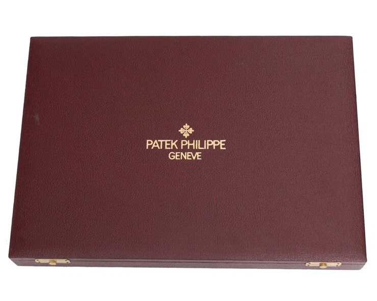 Patek Philippe Genuine Extremely Rare 20 Watch Faux Leather BIG Presentation Box - Image 2 of 4