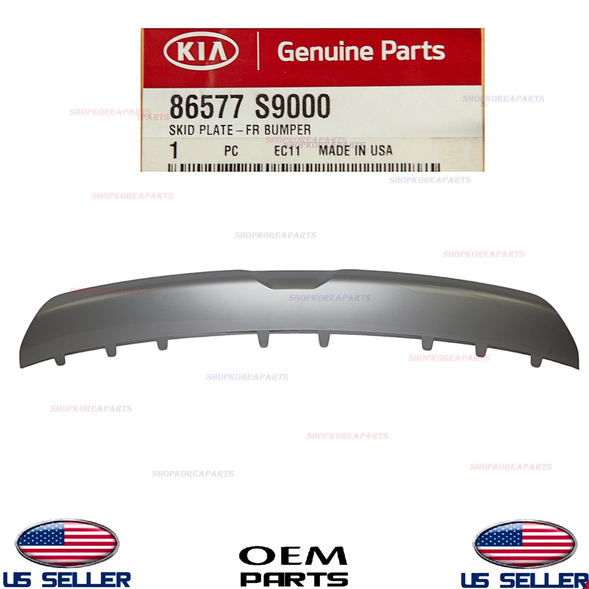 Genuine Front Bumper Guard Skid Plate OEM Kia Telluride 2020-2022