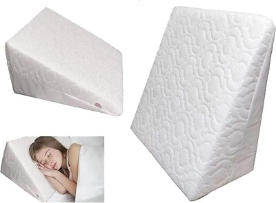 MASTER FOAM Premium Bettkeil Säure Reflux Kissen mit abnehmbar gesteppter Abdeckung Keil