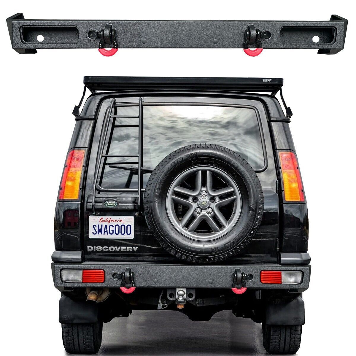 Vijay FIT 1999-2004 Land Rover Discovery II Rear Bumper with 2xD
