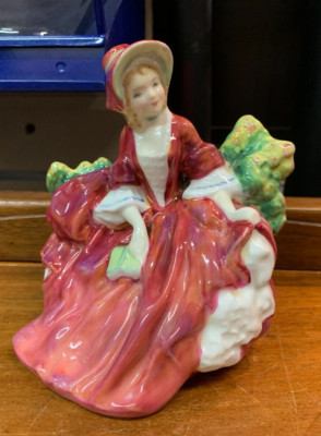 Schöne Royal Doulton Lydia Porzellan Figur HN1908 Made In England SU41