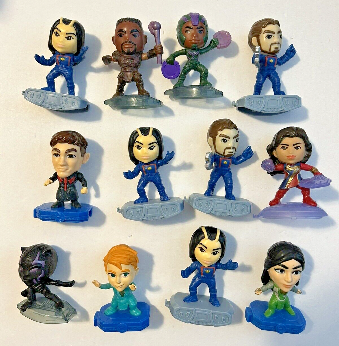 Marvel Avengers Toys All Mcdonald's Endgame Toys Lot Of 12