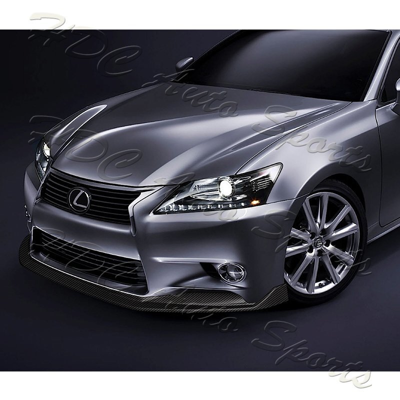 For 2013-2015 Lexus GS350 GS450h Base Carbon Look Front Bumper