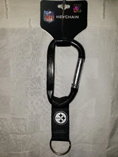 Pittsburgh Steelers Jumbo Blackout Carabiner