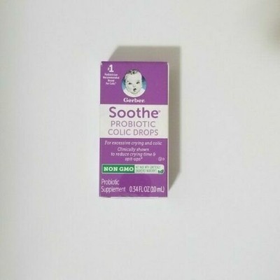 gerber soothe baby probiotic colic