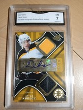 GMA 7 NM 2007 SPX # 205 AUTO  JERSEY RC 467/999 BRUINS Krejci W/ FREE SHIPPING