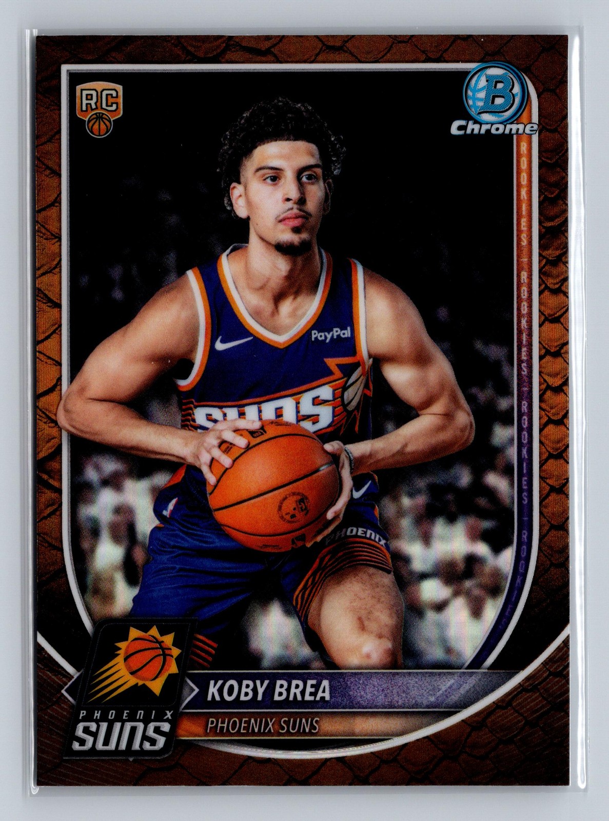 2025-26 Bowman #BCV-42 Koby Brea Chrome Reptilian Refractors
