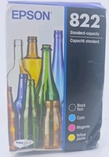 EPSON 822 DURABrite Ultra Ink Standard Capacity Black Color Cartridge Combo Pk