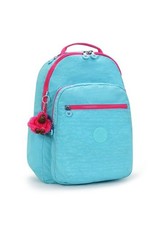 Mochila para portátil Kipling Seoul extra grande 17" azul mar combo (precio de venta sugerido por el fabricante $144)
