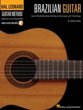 Hal Leonard Brazilian Guitar Method Learn to Play Lessons Tab Book Online Audio