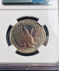 1938-D Walking Liberty Half. Nicely Toned. NGC XF — photo 4