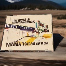 Tom Jones & Stereophonics - Mama Told Me Not to Come RARE promo import CD single